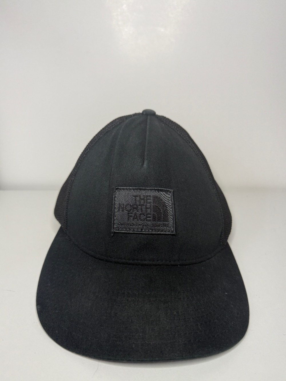 The North Face Black Trucker Hat Half Dome Mens Women's Unisex Snapback OS
